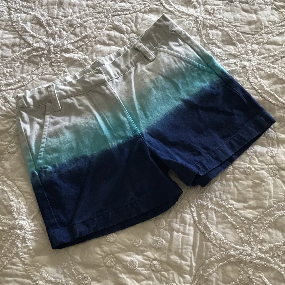 Kanya Blue Dip Dye Shorts